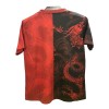 Officiële Voetbalshirt Real Madrid Dragon 2024-25 Rode - Heren